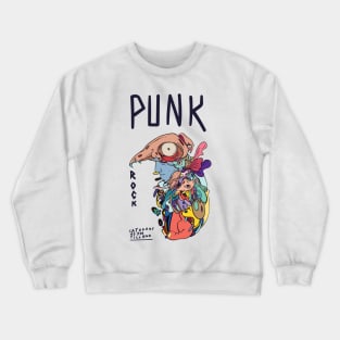 Punk Rock Crewneck Sweatshirt